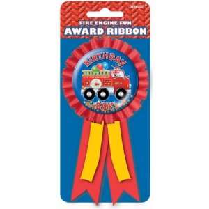  Fire Engine Fun Guest of Honor Ribbon Toys & Games