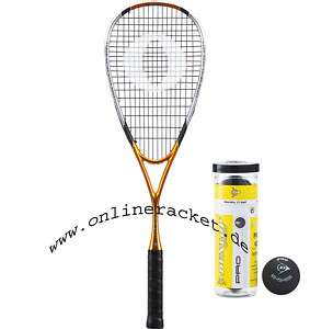 Oliver Racket of the Champion APEX RS5 + 3 Dunlop Pro  