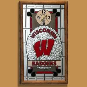 Wisconsin Badgers Wall Clock  