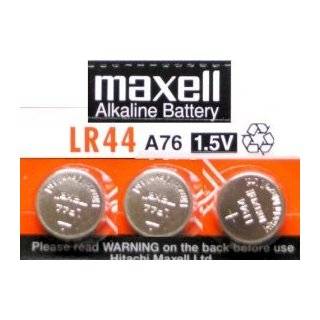    Lenmar WCLR44 LR44 (A76) Alkaline Button Cell Battery Electronics