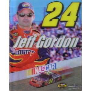  Jeff Gordon (NASCAR) 2004 3D motion 4x5 inch lenticular 