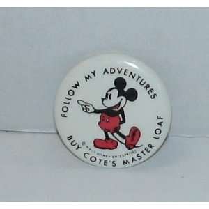  1 Disney Mickey Mouse Vintage 