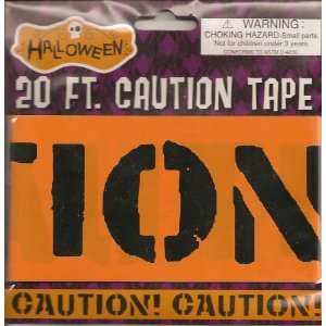  Halloween Caution Tape (Orange) Toys & Games