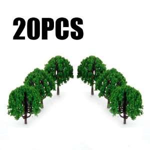   inch Scenery Landscape Train Model Trees Scale 1/100 Toys & Games