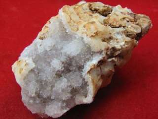 Smithsonite and Calcite from Rush, Arkansas  