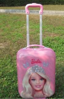 Barbie Doll figure Luggage Bag Trolley Troller Roller handbag 16 43cm 