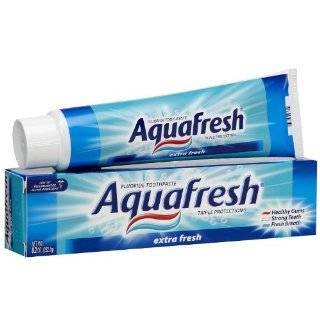  Aquafresh Fluoride Toothpaste, Extra Fresh, 6.4 oz (181.4 