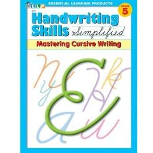   Products ELP 900105 Grade 5 Mastering Cursive Writing