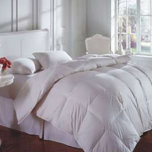 Oversized Queen 55oz Cascada Morning Glory White Goose Down Comforter 