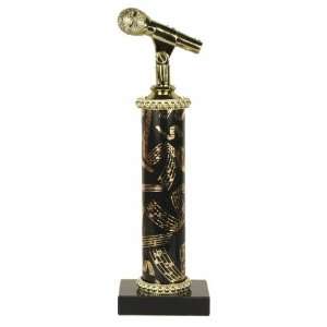 Trophy Paradise Deluxe Singing Microphone Trophy   Marble Base   Music 