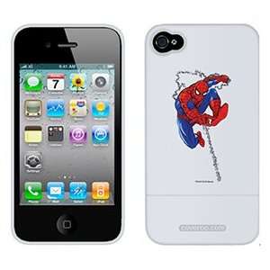  Spider Man Shooting Web on Verizon iPhone 4 Case by 