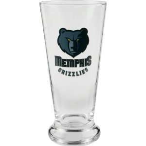  Memphis Grizzlies 3D Logo Pilsner Glass Glass Sports 