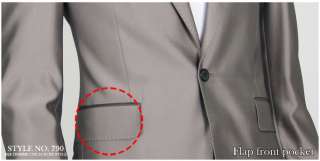   part of chest pocket at the jacket is removable if you dont like it