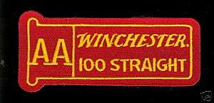 AA Winchester 100 Straight Skeet Trap Shooting Patch  