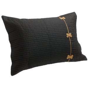 Natori PENTHOUSE Black Gold King Pillow Sham NEW  