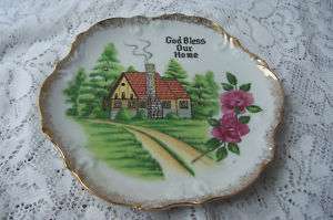 God Bless Our Home Wall Plaque 8 Collector Plate  