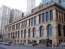 The Chicago Cultural Center (1893), built on land donated by the GAR 