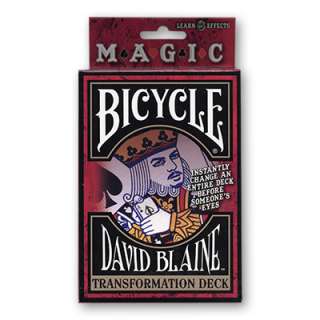 david blaine transformation svengali deck bicycle cards
