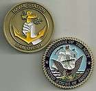 Unique US Navy Naval Station Norfolk Challenge Coin  