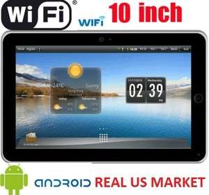 10 GOOGLE ANDROID 2.2 TABLET LAPTOP WIFI CAMERA HDMI   