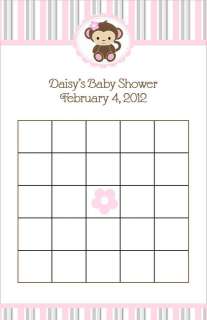 24 Cocalo Jacana Soft Pink Baby Shower Bingo Cards  