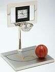Basketball Court   Basketball Player Coach Office Desk Mini Clock
