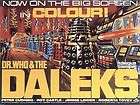 DR WHO AND THE DALEKS (PETER CUSHING)   NEW REPRO PICTURE POSTER PRINT 