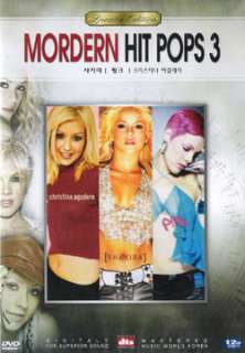 SHAKIRA, Pink, Christina Aguilera Mordern Hit DVD, NEW  