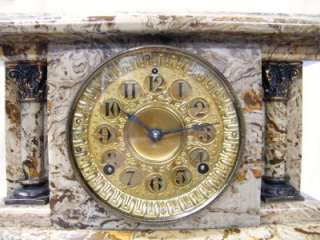 Antique Seth Thomas Mantle Clock 100 yrs old Adamantine  