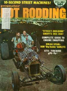   Popular Hot Rodding Shotgun Streetster/Don Big Daddy Garlits  