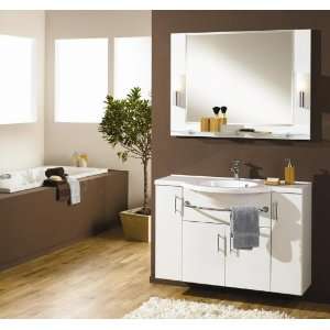 Badezimmer Badblock Torino Bianco 111 cm  Küche & Haushalt