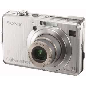 Sony Cyber shot DSC W100 Digitalkamera silber  Kamera 