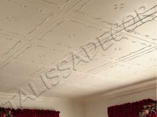 Elegant white Polystyrene ceiling tile   R 84  