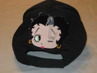 NEW Really Cute Betty Boop Hat/Cap Pink Brim OSFM  