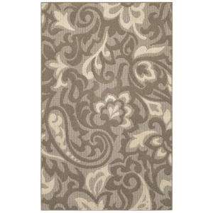   Home Forte Taupe/Flesh/Ivory Beige 2 ft. 6 in. x 3 ft. 10 in. Area Rug
