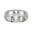 Mens Wedding Band, 6mm Engraved Comfort Fit  mens jewelry  jewelry 