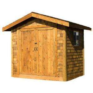 Star Lumber LLC 6 ft. x 8 ft. Cedar Shingle Storage Shed YS86PS at The 