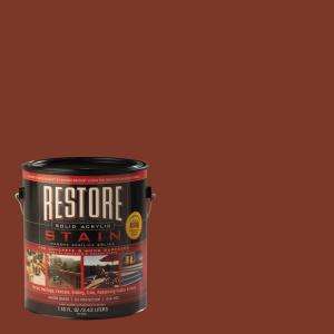 Restore Solid Acrylic Stain 1 Gal. Water Based California Rustic 