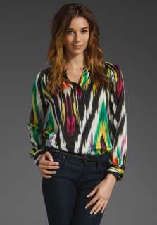 PATTERSON J. KINCAID Disco Ikat Deanna Tunic in Multi at Revolve 