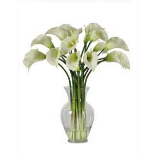   Calla Lily Cream Silk Flower Arrangement 1125 CR 