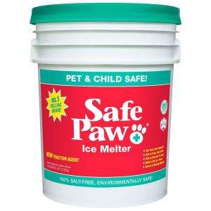 Safe Paw 35 lb. Pail Of Pet And Child Safe Ice Melt (Green Seal Of 