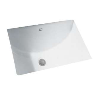   Rectangular23.625 in. x 16.625 in. Undercounter Bathroom Sink in White