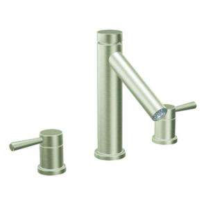 MOEN Level Roman Tub Faucet Trim in Brushed Nickel T913BN at The Home 