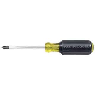Cushion Grip No.2 Profilated Phillips Tip Screwdriver with 4 In. Round 