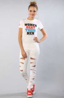 Married to the Mob The Men Beaters Tee in White  Karmaloop 