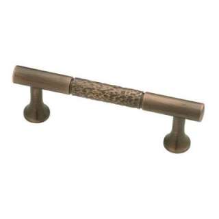 Liberty 3 In. Rough and Smooth Cabinet Hardware Pull With Flared Feet 