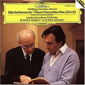 Klavierkonzerte 21 und 23 Rudolf Serkin, C. Abbado, Lso, Wolfgang 