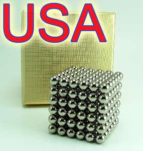   Magnetic Cube Balls Puzzle Spheres full 5mm 216 Magnets cubes USA NEW