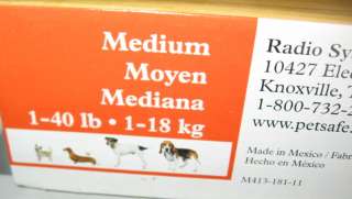  for Medium Pet Dogs 1 40 lbs.White Aluminum NEW 035052005475  