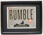 GREAT DIVIDE BREWING COMPANY RUMBLE IPA BEER SIGN